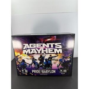 Academy Board Game Pride of Babylon Box Agents of Mayhem - Good Condition